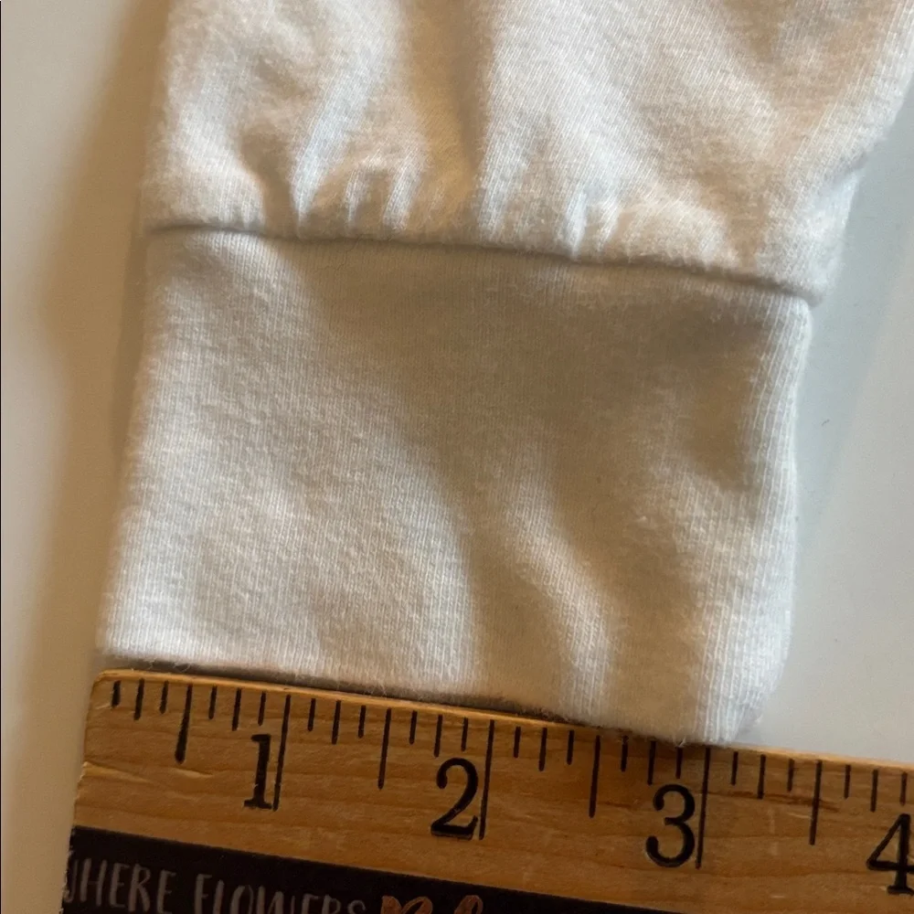 Ralph Lauren White Polo Shirt Boys Long Sleeve White POLO Logo T Shirt Large - Picture 10 of 17